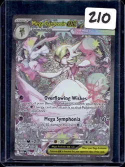 2025 Pokemon Mega Evolution Gardevoir ex Special Illustration Rare #178/132 - Image 1