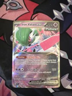 Pokemon TCG - Iron Valiant ex 068 Sv: Scarlet & Violet Promo Cards Holo - NM - Image 1