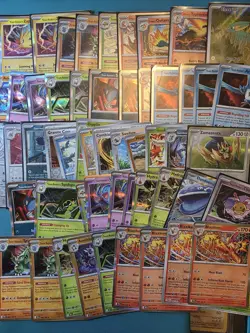 126× Pokemon Destined Rivals Holo Bundle Reverse Illustration Ex - Image 1