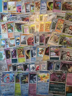 126× Pokemon Destined Rivals Holo Bundle Reverse Illustration Ex - Image 2