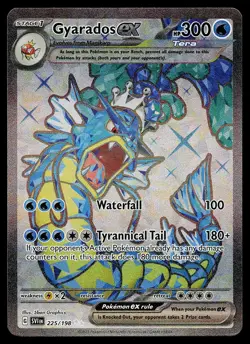 Pokemon Card - Gyarados ex Scarlet & Violet Base Set 225/198 Ultra Rare - Image 1