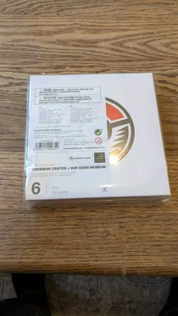 POKEMON CENTER x VAN GOGH Museum Amsterdam pin Box Set Brand New Sealed ✅ - Image 2