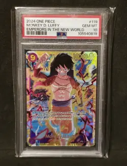 One Piece 2024 Emperors in the New World Monkey.D.Luffy Leader Parallel OP09-061 - Image 1