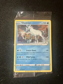 Glastrier 051/196 Holiday Calendar Snowflake Stamped & sealed - Pokemon TCG - Image 1