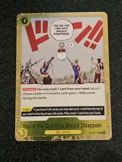 You're the One Who Should Disappear OP06-115 R | NM | Wings of The Captain - Image 1