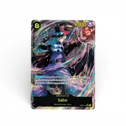 One Piece SABO OP07-118 SEC ALT ART 500 Years In The Future ENGLISH Parallel NM - Image 1