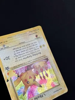 ___'s Pikachu Birthday 24/53 Celebrations Classic Collection Pokemon Card - Image 4