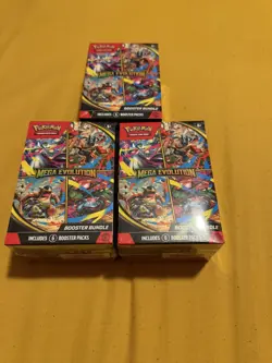 Pokemon TCG - Mega Evolution Booster Bundle - Brand New & Factory Sealed x3 ✅🔥 - Image 2