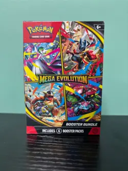 Pokemon TCG Mega Evolution Booster Bundle (6 Packs) - Brand New, Factory Sealed - Image 1