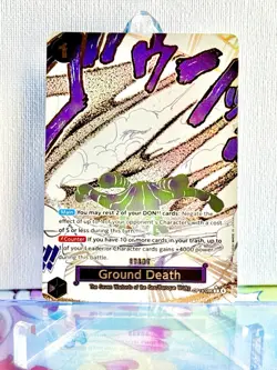 Ground Death (Alternate Art) OP14-096 The Azure Sea's Seven Foil - Image 2