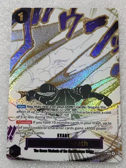 Ground Death (Alternate Art) OP14-096 The Azure Sea's Seven Foil - Image 3