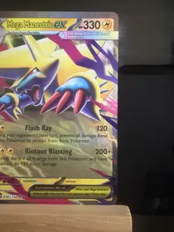 MEGA MANECTRIC EX - 50/132 Mega Evolution NM - Double Rare Holo Pokemon TCG Card - Image 3