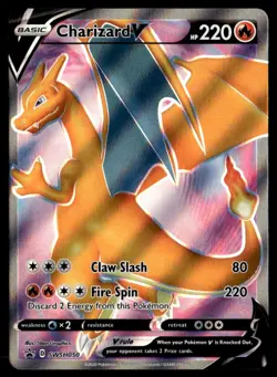 Charizard V - Promo Holo SWSH: Sword & Shield Promo Cards SWSH050 NM Pokemon TCG - Image 1