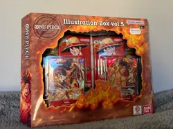 One Piece TCG Illustration Box Vol 5 New Sealed - Image 1