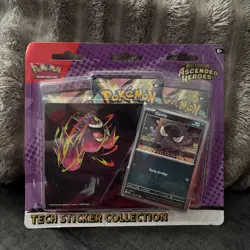 Pokemon TCG Mega Evolution Ascended Heroes Tech Sticker Collection ⭐ Gastly - Image 1
