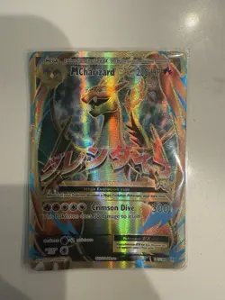Pokemon M Charizard EX Full Art Ultra Rare Holo Card 101/108 Evolutions Mega - Image 1