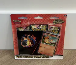Pokemon Ascended Heroes Tech Sticker Pack Charmander IN HAND ✅✅ NEW SEALED - Image 1