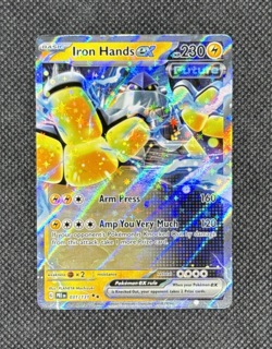 Pokemon TCG - Iron Hands ex 031/131 Sv: Prismatic Evolutions Holo NM - Image 1