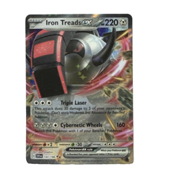 Pokemon TCG - Iron Treads ex 143/198 S&V Base Set - Holo - Double Rare - NM - Image 1