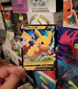 Pokemon Pikachu V SWSH061 SWSH: Sword & Shield Promo Cards Holo - Image 1