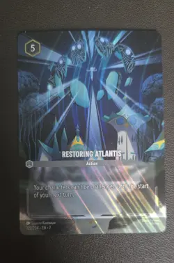 Disney Lorcana - Restoring Atlantis Enchanted Card 222/204 - Image 1
