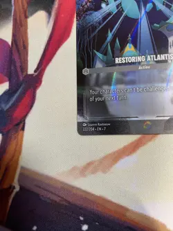 Restoring Atlantis - Disney Lorcana Enchanted Archazia’s Island 222/204 - Image 3