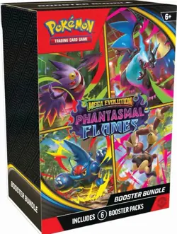 LOT OF 12 Pokemon TCG Mega Evolution PHANTASMAL FLAMES Booster Bundles - Sealed - Image 3