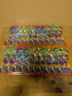 Lot Of 20 Pokemon TCG: Phantasmal Flames Mega Evolution Sleeved Packs SEALED NEW - Image 1