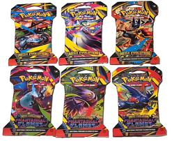 Pokemon TCG Mega Evolution Phantasmal Flames Booster Pack Lot of 6x Sealed - Image 1