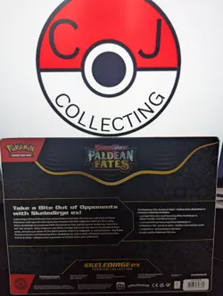 Pokemon TCG: Scarlet & Violet Paldean Fates Premium Collection - Skeledirge EX - Image 2