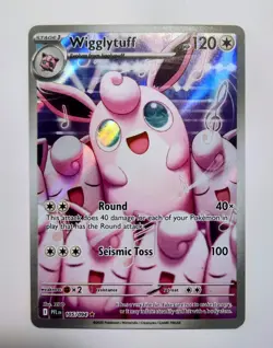 Wigglytuff 105/094 Pokemon TCG Phantasmal Flames - Near Mint Illustration Rare - Image 1