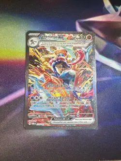 Greninja EX 214/167 2024 Pokemon Twilight Masquerade Special Illustration Rare - Image 2