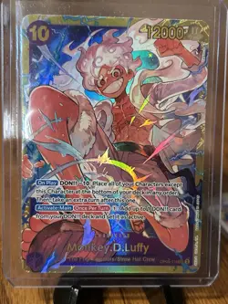 Monkey D Luffy OP05-119 SEC One Piece Card Game Awakening Of The New Era - Image 1