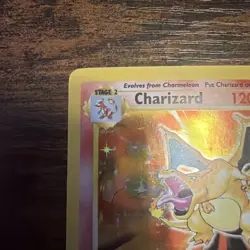 Charizard 4/102 Base Set Rare Holo Pokemon Card WOTC 1999 LP Excellent - Image 2