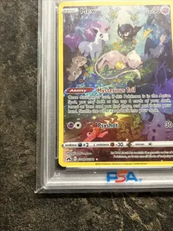 2023 Pokemon Sword And Shield Crown Zenith Fa Mew #GG10 PSA 10 - Image 2