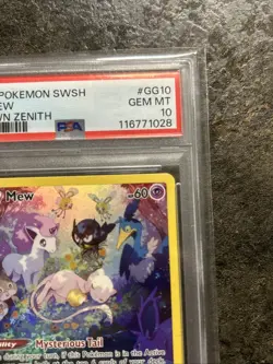 2023 Pokemon Sword And Shield Crown Zenith Fa Mew #GG10 PSA 10 - Image 4