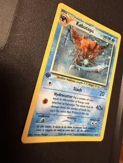 Pokemon Neo Discovery Kabutops 1st Edition Holo Card 6/75 NM Condition - Image 3