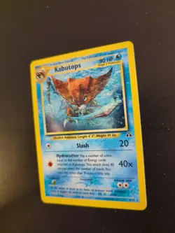 Kabutops - 6/75 - Pokemon Neo Discovery Unlimited Holo Rare Card WOTC - Image 2