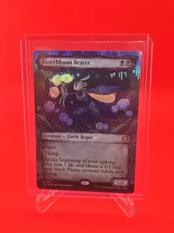 MTG Bitterbloom Bearer - #0310 **FOIL** (Showcase) Lorwyn Eclipsed PACK FRESH - Image 1