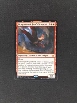 MTG - Dragonhawk, Fate's Tempest - NM - Image 1