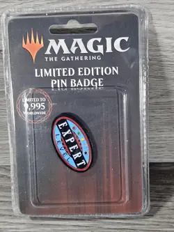 Limited Edition Magic the Gathering Expert Level Metal Enamel Pin Badge 9995 - Image 1
