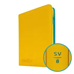 New In Hand Vault X SV8 Pokemon TCG Surging Sparks Zip Binder 12 Pocket - Image 1