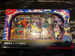 Pokemon TCG - Mega Lucario ex Figure Collection - Brand New Sealed - Image 1
