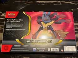 Pokemon TCG - Mega Lucario ex Figure Collection - Brand New Sealed - Image 2