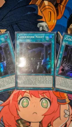 YuGiOh! | PLAYSET 3x Clockwork Night | RA03-EN071 Super Rares 1st Ed. | NM - Image 2