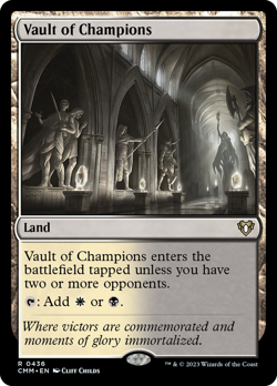 Vault of Champions (REGULAR) x1 - MTG Commander Masters CMM #436 - Image 1