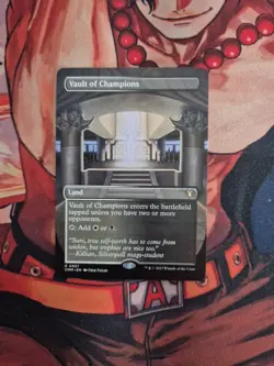 MTG - Vault of Champions (Borderless) Commander Masters Regular - Image 1