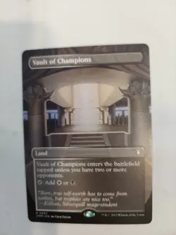 Vault of Champions (Borderless) Commander Masters Regular - Image 1
