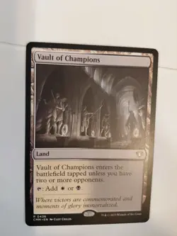Vault of Champions Commander Masters Regular - Image 1
