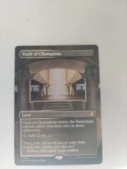 Vault of Champions (Borderless) Commander Masters Regular - Image 1
